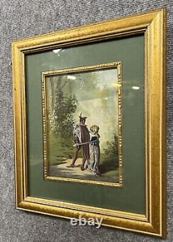 Pierre Guillermet magnificent watercolor 19th century