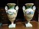 Porcelain Betting, Pair Of Vase Era Xix Th S
