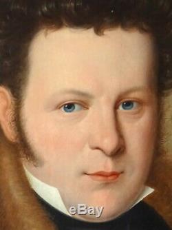 Portrait Of A Man Charles X Hst Era German School Of The 19th Century