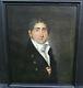 Portrait Of A Man Epoque First Empire French School Of The Nineteenth Century Hst