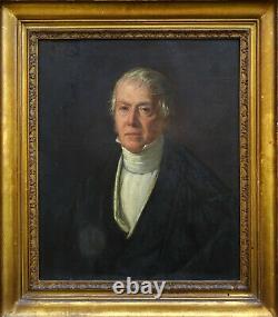 Portrait Of Homme Epoque Louis XVIII French School Of The 19th Oil On The Web