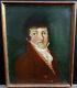 Portrait Of Man Epoque First Empire French School Of The Nineteenth Century Hst