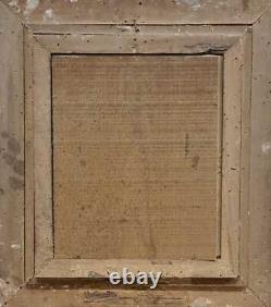 Portrait of a Gentleman. Oil on Zinc. Period Frame. 19th Century