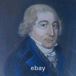 Portrait of a Man, Directory Period, Pastel, Early 19th Century