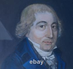 Portrait of a Man, Directory Period, Pastel, Early 19th Century
