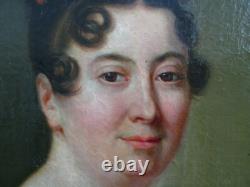 Portrait of a Woman, First Empire Period, French School of the 19th Century, Oil on Canvas Portrait of a Woman, First Empire Period, French School of the 19th Century, Oil on Canvas
