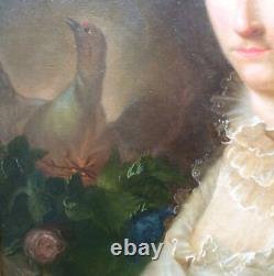 Portrait of a Woman, First Empire period, French School, 19th century, Oil on Canvas