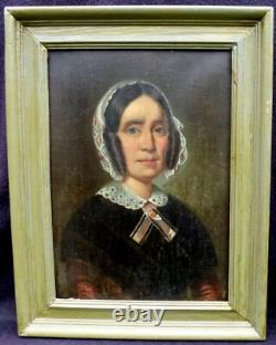 Portrait of a Woman, Louis Philippe Era, Oil on Canvas from the 19th Century