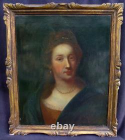 Portrait of a Woman, Louis XIV Period, French School of the 19th Century, Oil on Canvas