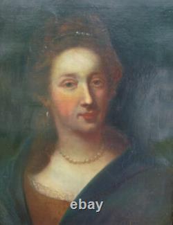 Portrait of a Woman, Louis XIV Period, French School of the 19th Century, Oil on Canvas