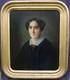 Portrait Of A Woman, Second Empire Period, Oil On Canvas, 19th Century