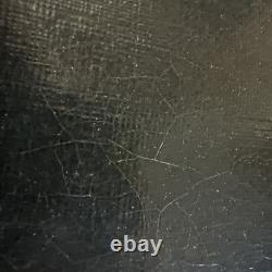 Portrait of a Woman with a Headdress Oil on Canvas 19th Century