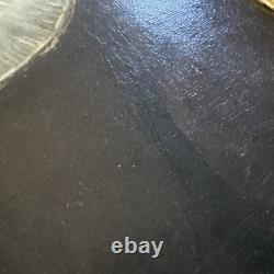 Portrait of a Woman with a Headdress Oil on Canvas 19th Century