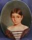 Portrait Of A Young Boy, Louis Philippe Era, Oil On Canvas, 19th Century
