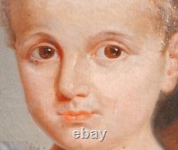 Portrait of a Young Boy, Louis Philippe Era, Oil on Canvas, 19th Century