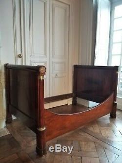 Premier Empire Period Bed Mahogany Nineteenth Bed Mahogany Period 19th