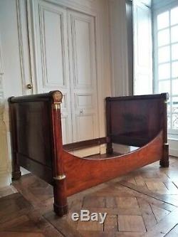 Premier Empire Period Bed Mahogany Nineteenth Bed Mahogany Period 19th