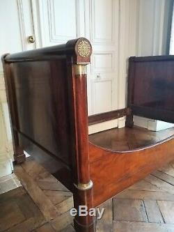 Premier Empire Period Bed Mahogany Nineteenth Bed Mahogany Period 19th