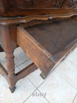 Provençal dough mixer in walnut from the 18th century