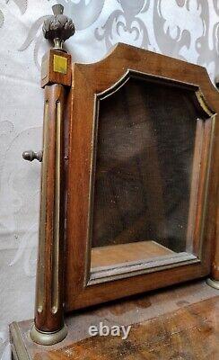 Psyche table mirror in mahogany, Louis XVI style. 19th century period.