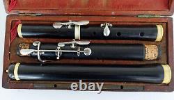 Rare Ancient Flute BÜHNER and KELLER in Strasbourg from the Early 19th Century