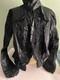 Rare Belle &Eacute;poque Black Jet Satin Jacket & Sequins Lisse & Cie Chaumont C. 1900
