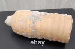 Rare Gallo-Roman terracotta drainage pipe, length 153 mm, diameter 53 mm