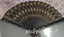 Rare Precious Grand Fan 19th Century