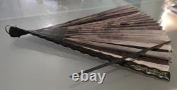 Rare Precious Grand Fan 19th Century