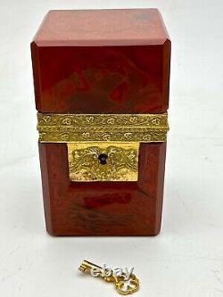 Red Box Of Empire Era 19th Century