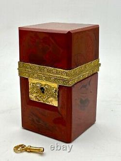 Red Box Of Empire Era 19th Century