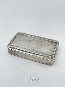 Ref 433 Pyrogenic Matchbox Smoker Object Silver 19th Century