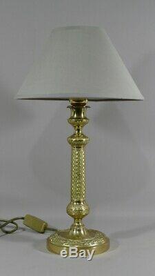 Restoration Time Lamp In Golden Bronze Chiseled, Start XIX