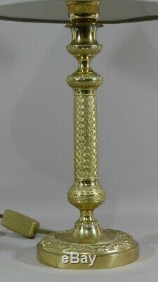 Restoration Time Lamp In Golden Bronze Chiseled, Start XIX