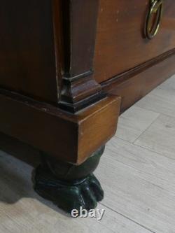 Return from Egypt, mahogany chest of drawers from the Empire period, early 19th century
