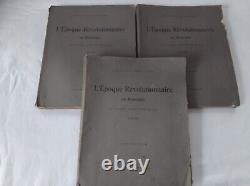 Revolutionary Era in Rouergue Historical Study 1789-1801 Barrau 3/3 Aveyron