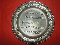 Reward Plate In Tin Era Xixth