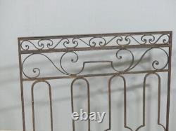 Riveted Wrought Iron Partition Grille from the 19th Century