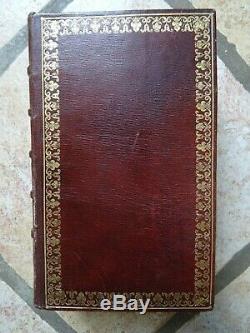 Royal Almanac 1826 Magnificent Binding In Morocco Of The Time