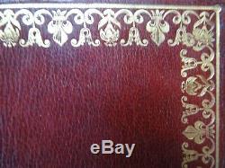 Royal Almanac 1826 Magnificent Binding In Morocco Of The Time