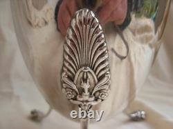 SILVER COFFEE POT, RESTORATION, VIEILLARD HALLMARK, EARLY 19TH CENTURY