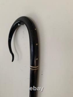 Scottish Shepherd's Staff/Stick, Horn and Bone, 19th Century