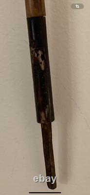 Scottish Shepherd's Staff/Stick, Horn and Bone, 19th Century