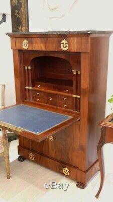 Secretary Seat Mahogany Empire Period, Early Nineteenth