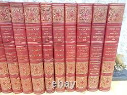 Serie De Books Epoque 19eme Victor Hugo, Complete Works, (ed. Motteroz)