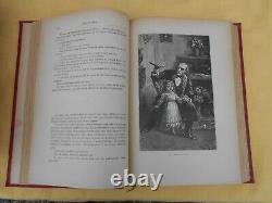 Serie De Books Epoque 19eme Victor Hugo, Complete Works, (ed. Motteroz)