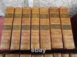 Series of 50 Books Early 19th Century Complete Works of Voltaire