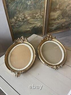 Set of Two Gilded 19th Century Framed Frames