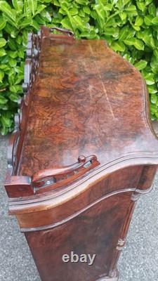 Showcase from the Napoleon III era in rosewood