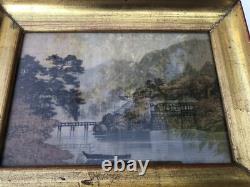 Silk Velvet Yuzen Panel from the Meiji Era 24 x 33 cm